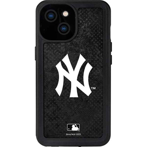 MLB New York Yankees Dark Wash iPhone 15 Waterproof Case